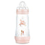 Mam Baby Bottle Anti-Colic Matt Pink, 320 ml