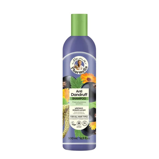 Mama Pharmelia Goodbye Schuppen Shampoo Birke & Schwarze Johannisbeere 500 Ml