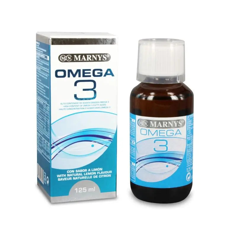 Marnys Omega 3 Marine Lemon Flavor, 125 Ml