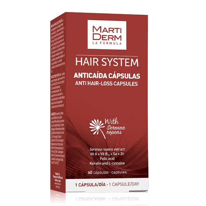 Martiderm Hair System Anti-Haarausfall Kapseln 60 Kapseln