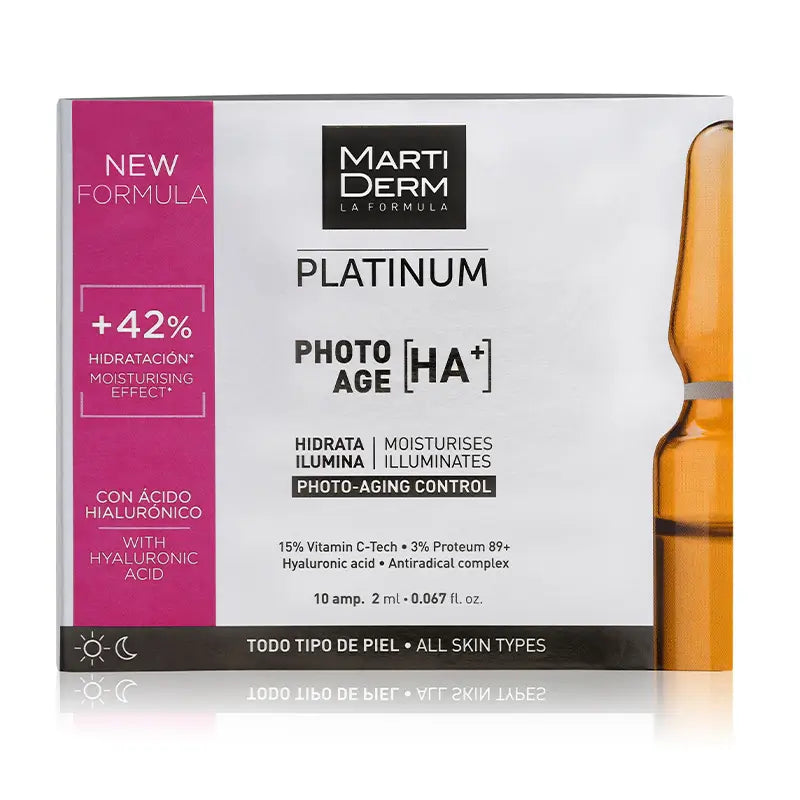 Martiderm Platinum Photo-Age Ha+ - 10 Ampullen