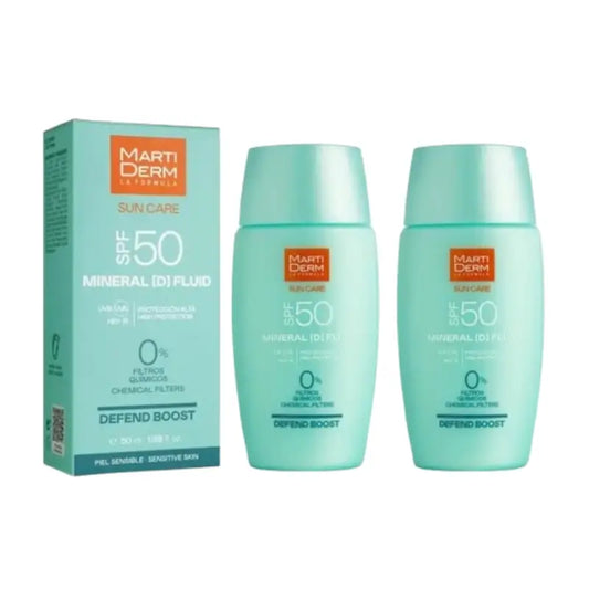 Martiderm Sonnenpflege Spf50 Mineral [D] Fluid, 2X50 Ml