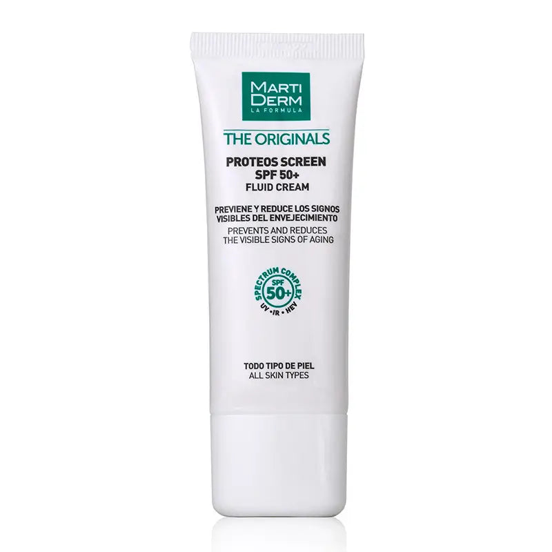 Martiderm Proteos Bildschirm SPF50+ Flüssige Creme 40 ml