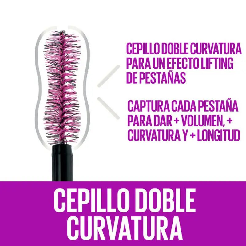 Maybelline New York The Falsies Lash Lift Waterproof Mascara für einen Lifting-Effekt der Wimpern.