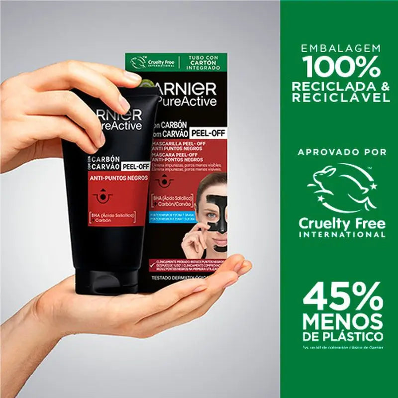 Peel-Off Anti-Blackhead-Maske befreit die Poren und beseitigt Unreinheiten