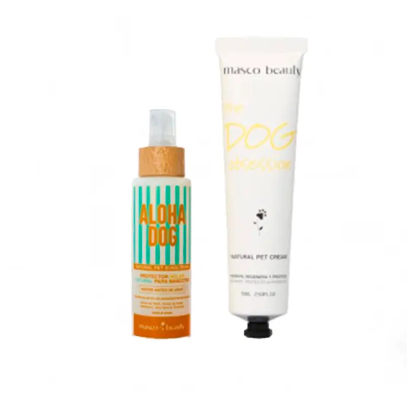 Masco Beauty Sonnenschutzspray für Hunde, 125ml + Pad Creme, 75ml