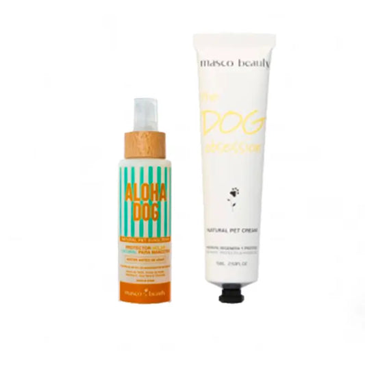 Masco Beauty Sonnenschutzspray für Hunde, 125ml + Pad Creme, 75ml