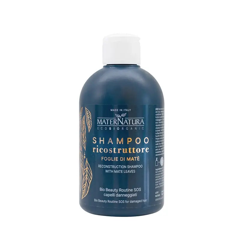 Maternatura Wiederaufbauendes Shampoo mit Mate-Blättern, 250 ml