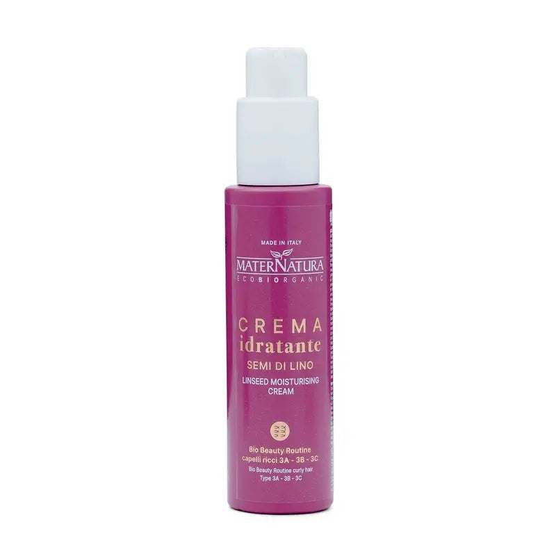 Maternatura Curly Hair Finish Creme mit Leinen, 100 ml