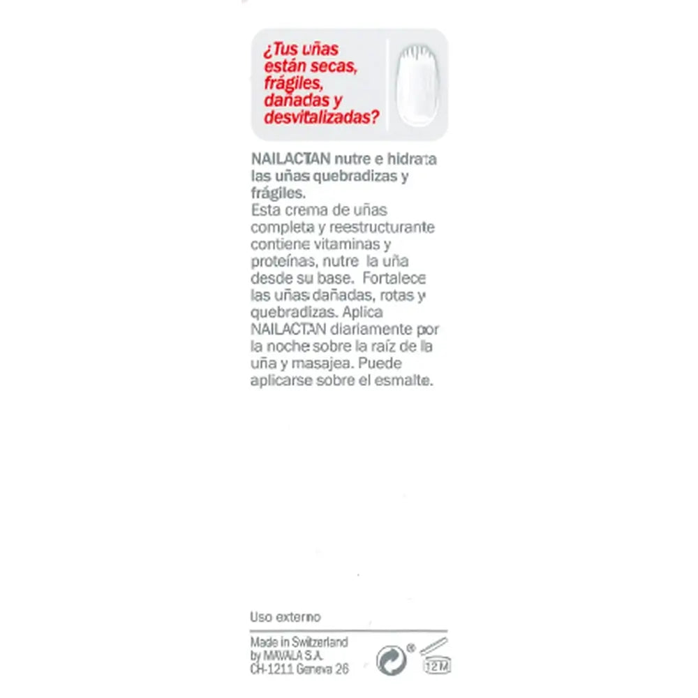 Mavala Nailactan beschädigt Nagel Behandlung Tube 15Ml