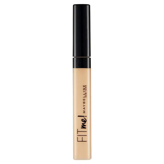Maybelline New York Fit Me Dark Circles und Unvollkommenheiten Concealer Schatten 10 Light Natural Finish Helle Haut, 6.8ML