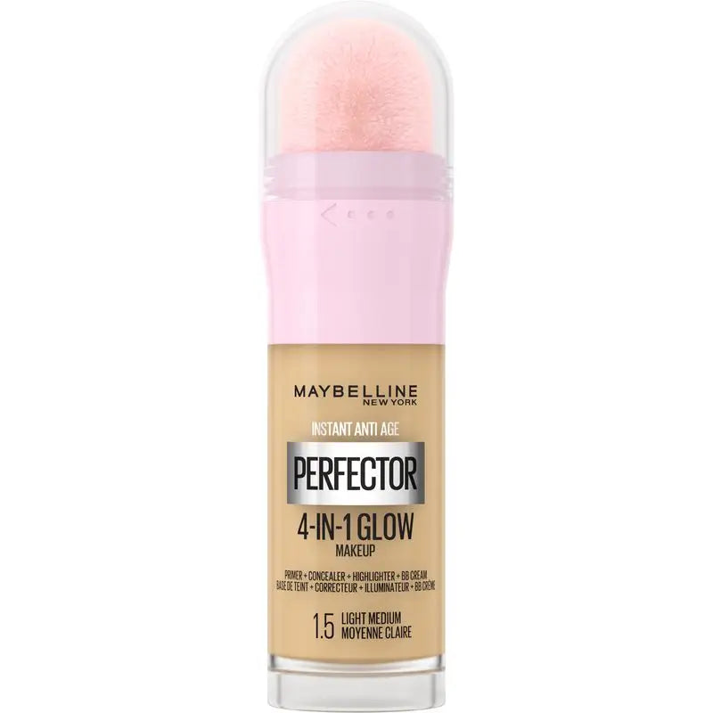 Maybelline New York Instant Perfector Glow 4 In 1 Hervorhebung Concealer Farbton 1,5 Light Medium