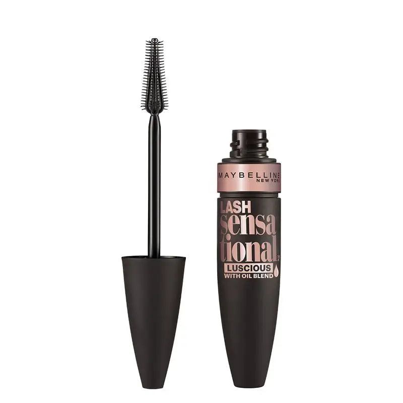 Maybelline New York Lash Sensational Voluptuous schwarze Volumenwimperntusche, 9,5 ml