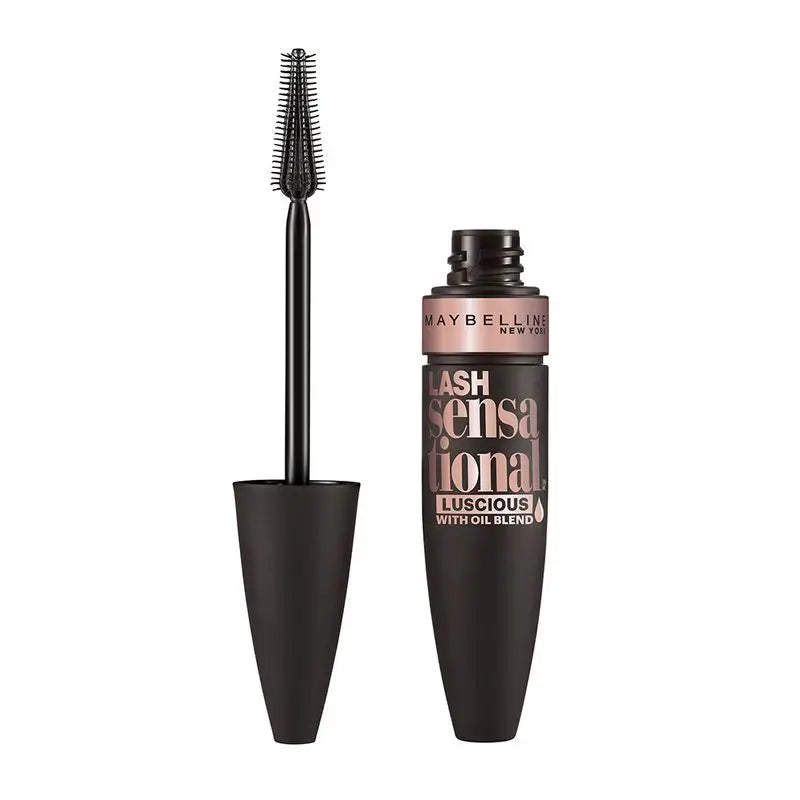 Maybelline New York Lash Sensational Voluptuous schwarze Volumenwimperntusche, 9,5 ml