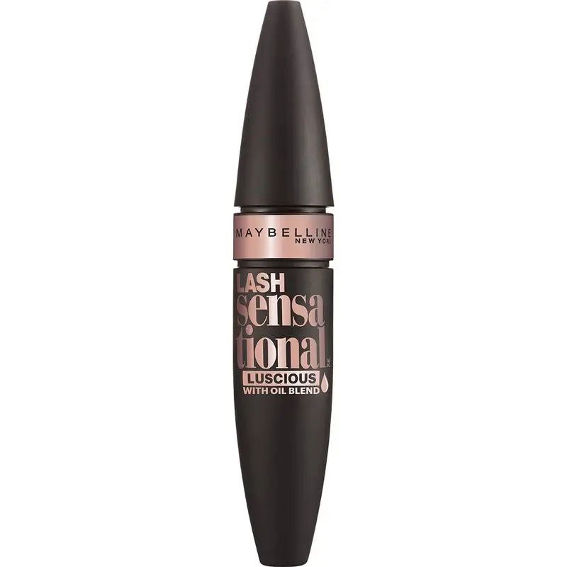 Maybelline New York Lash Sensational Voluptuous schwarze Volumenwimperntusche, 9,5 ml