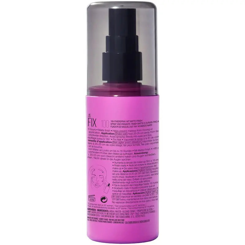 Maybelline New York Lasting Fix Makeup Fixing Spray Lang anhaltende Einstellung Spray- 100Ml