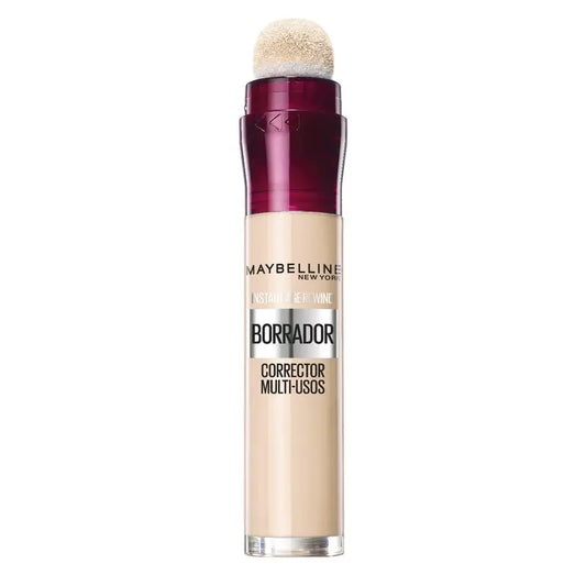 Maybelline New York Mehrzweck-Feuchtigkeits-Concealer-Radierer, Farbe 00 Elfenbein