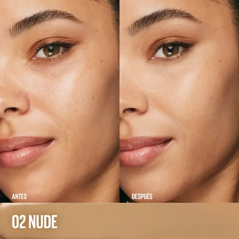 Maybelline New York Mehrzweck-Feuchtigkeitskonturenstift, Farbton 02 Nude