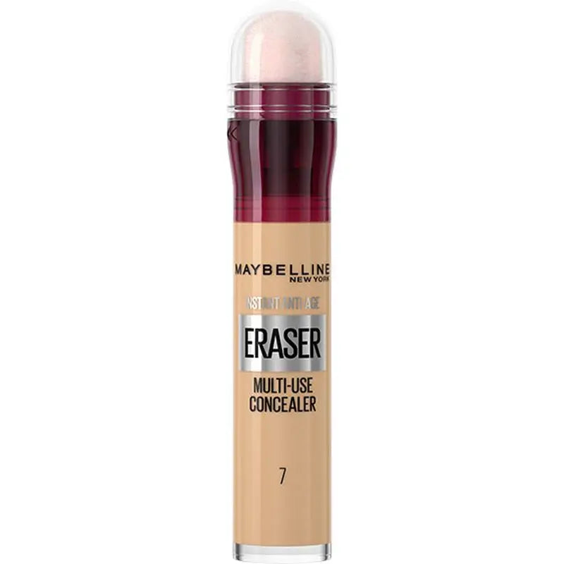 Maybelline New York Eraser Mehrzweck-Feuchtigkeits-Concealer, Farbton 07 Sand