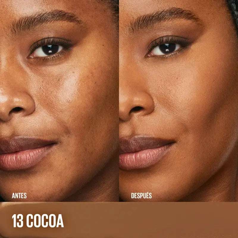Maybelline New York Mehrzweck-Feuchtigkeits-Concealer-Radierer, Farbton 13 Kakao
