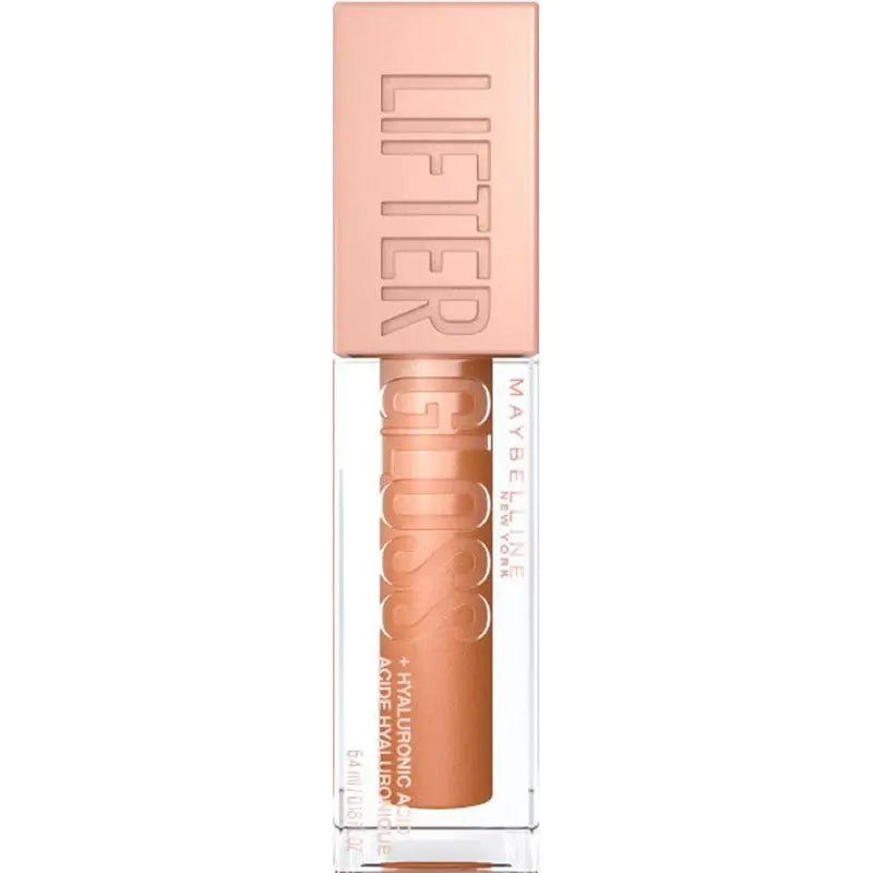 Maybelline New York Lifter Gloss Bronzed Lip Gloss, Intensive Hydratation, aufgeplusterte Lippen. Farbton 19 Gold
