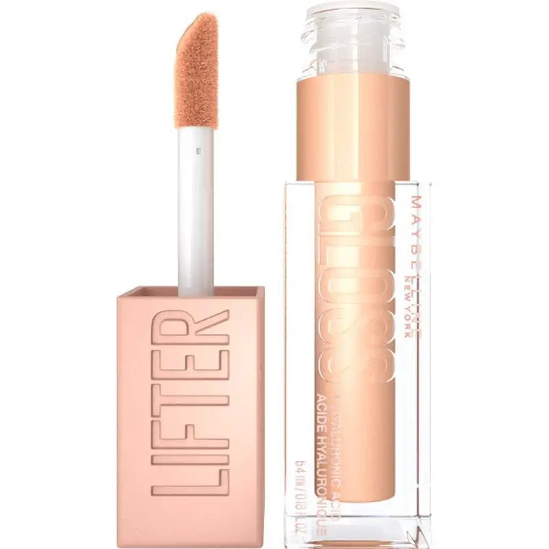 Maybelline New York Lifter Gloss Bronzed Lip Gloss, Intensive Hydratation, aufgeplusterte Lippen. Farbton 20 Sonne