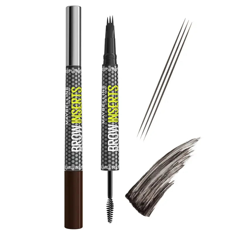 Maybelline New York Brow Insert Augenbrauenstift, Schwarzbraun, 1,25 ml