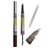 Maybelline New York Brow Insert Augenbrauenstift, Schwarzbraun, 1,25 ml
