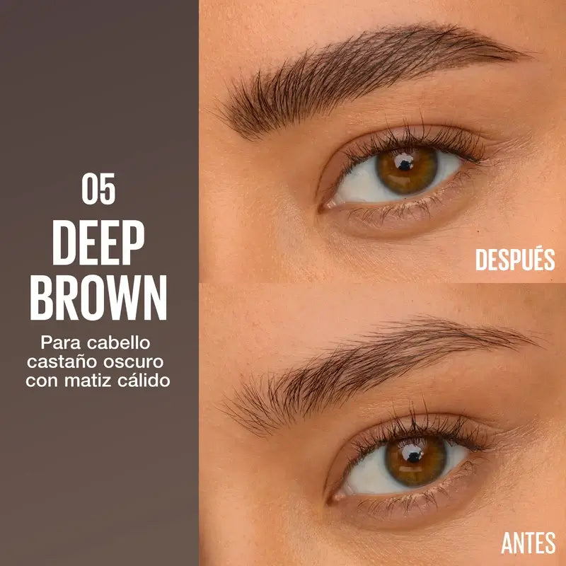 Maybelline New York Brow Insert Augenbrauenstift, Tiefbraun, 1,25 ml