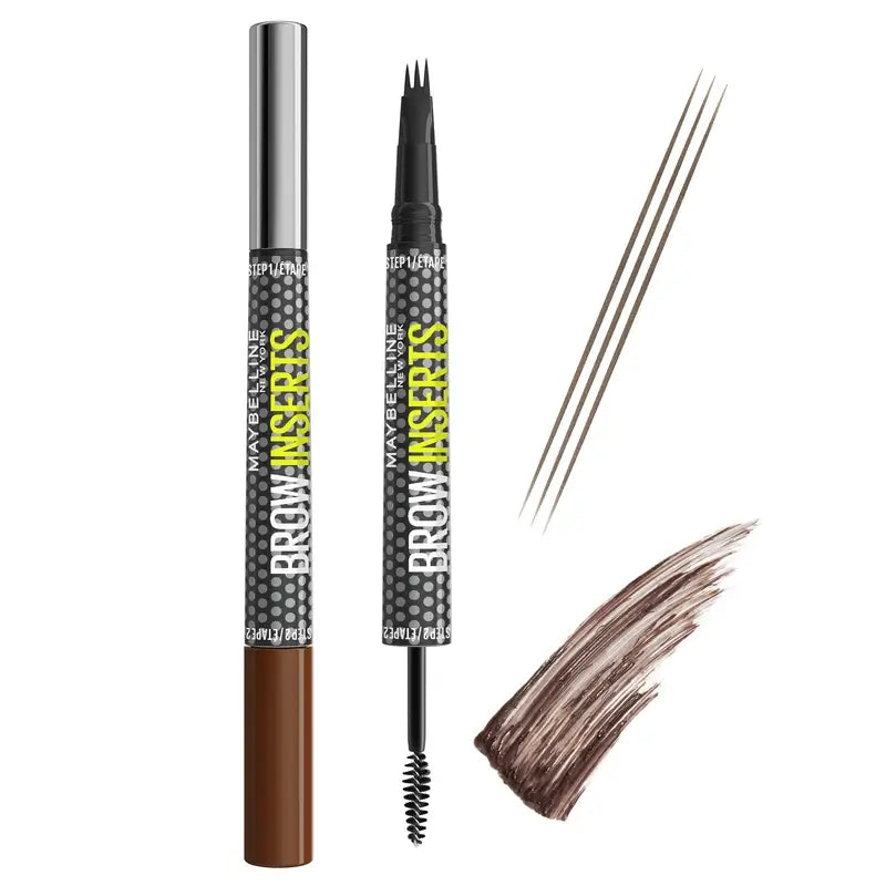 Maybelline New York Brow Insert Brauenstift, Mittelbraun, 1,25 ml