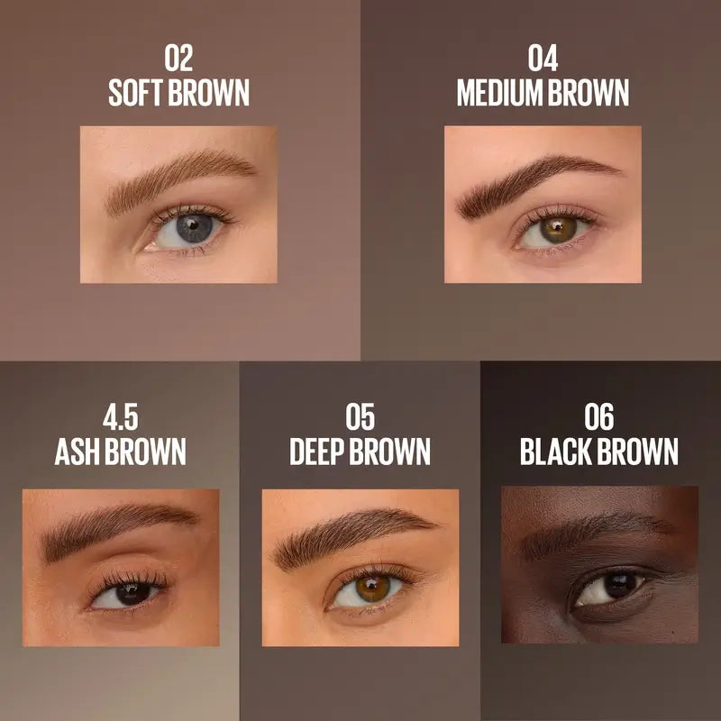 Maybelline New York Brow Insert Brauenstift, Mittelbraun, 1,25 ml