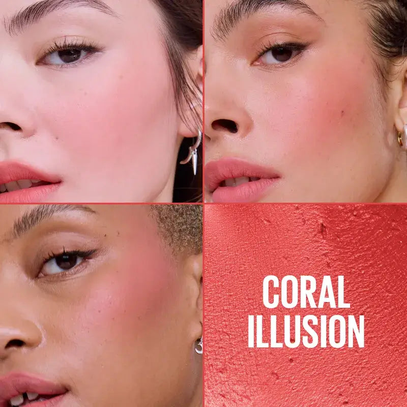Maybelline New York Cloudtopia Flüssiges Matt-Rouge, Farbton 65 Plum Cloud, 4,75 ml