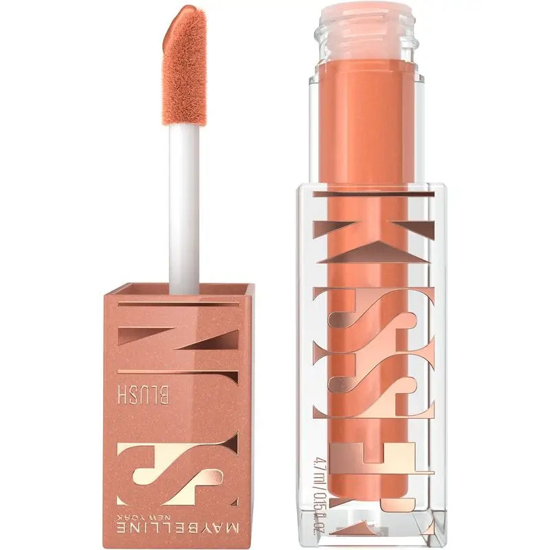 Maybelline New York Sunkisser Bronzing Blusher, Farbe & Glanz, modulierbare Formel, Farbton 01 Downtown Rush