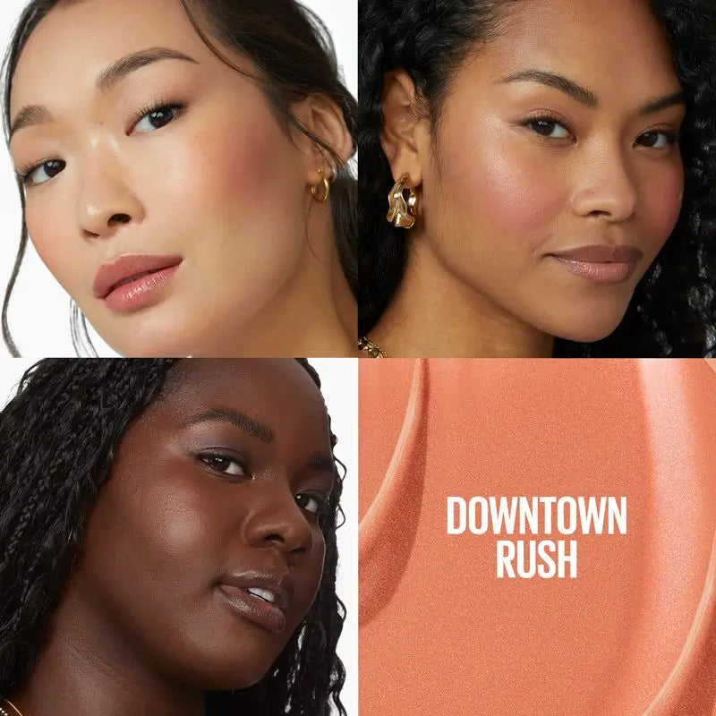 Maybelline New York Sunkisser Bronzing Blusher, Farbe & Glanz, modulierbare Formel, Farbton 01 Downtown Rush