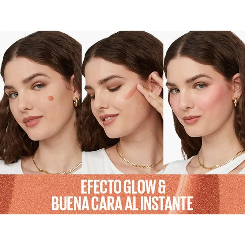 Maybelline New York Sunkisser Bronzing Blusher, Farbe & Glanz, modulierbare Formel, Farbton 01 Downtown Rush
