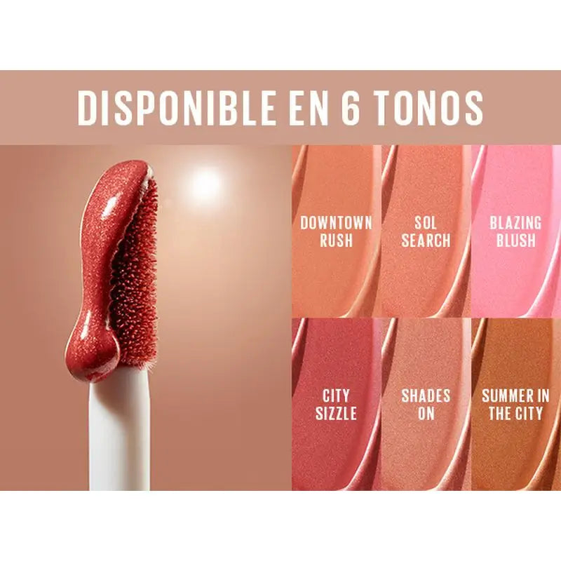 Maybelline New York Sunkisser Bronzing Blusher, Farbe & Glanz, modulierbare Formel, Farbton 01 Downtown Rush
