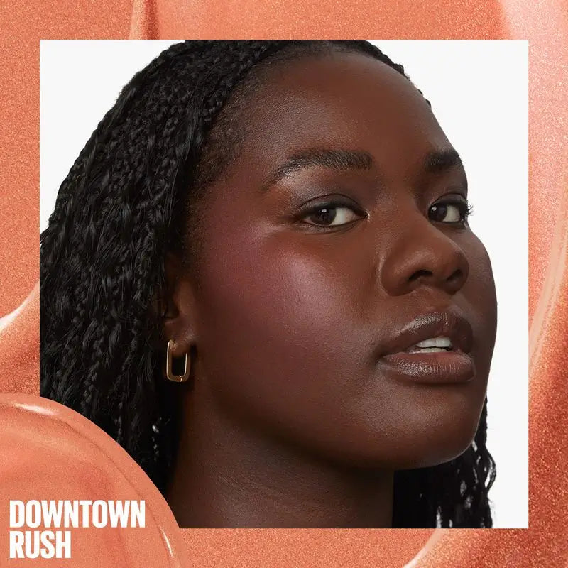 Maybelline New York Sunkisser Bronzing Blusher, Farbe & Glanz, modulierbare Formel, Farbton 01 Downtown Rush