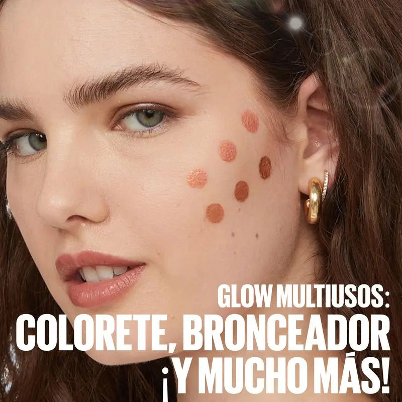 Maybelline New York Sunkisser Bronzing Blusher, Farbe & Glanz, modulierbare Formel, Farbton 01 Downtown Rush