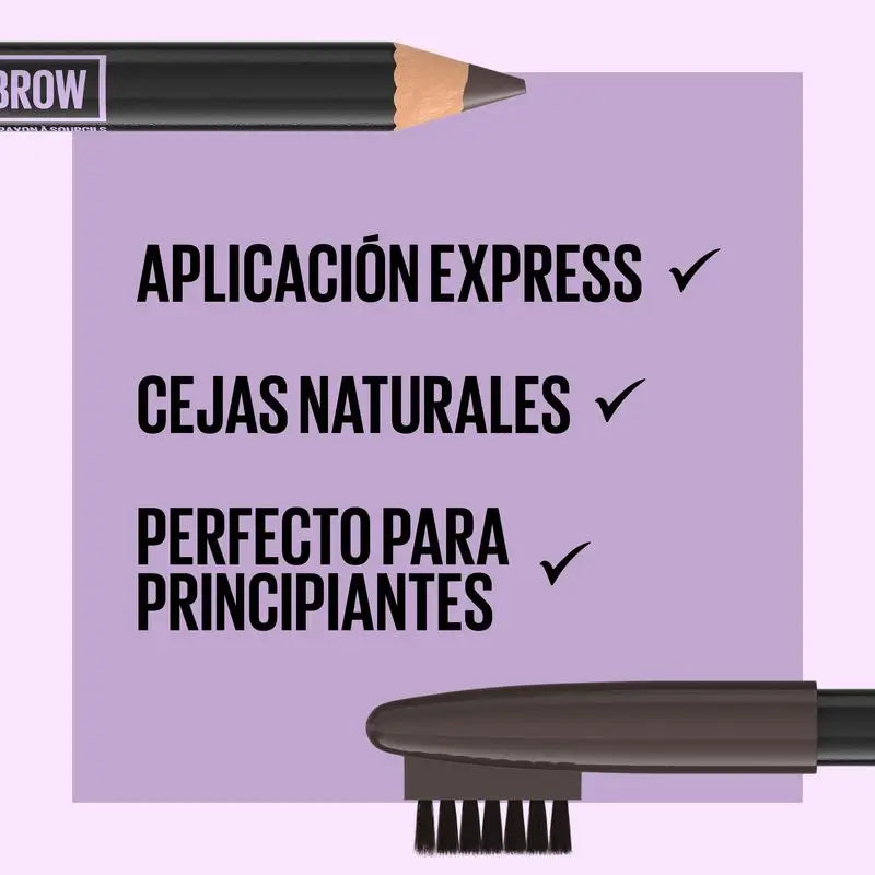 Maybelline New York Express Brow Pencil Farbe 03 Soft Brown
