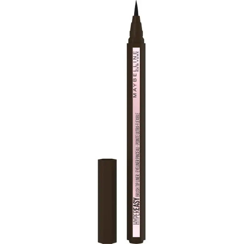 Maybelline New York Eyeliner Hypereasy Flüssiger Eyeliner Braun Farbe 810 Pitch Brown