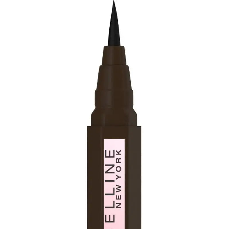 Maybelline New York Eyeliner Hypereasy Flüssiger Eyeliner Braun Farbe 810 Pitch Brown