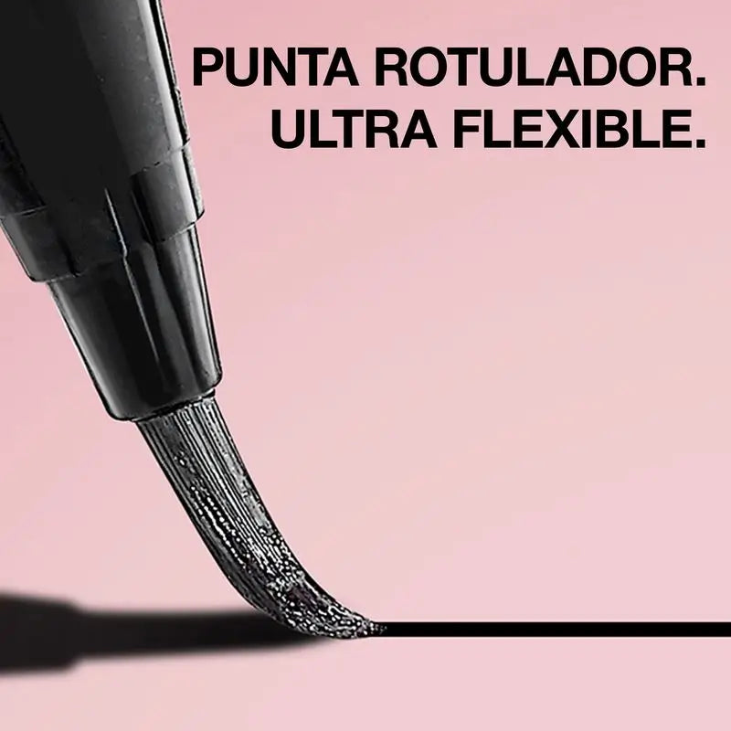 Maybelline New York Eyeliner Hypereasy Flüssiger Eyeliner Farbe Schwarz