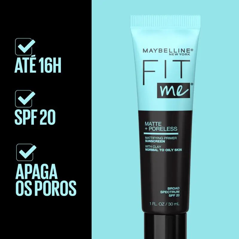 Maybelline New York Fit Me Mattifying Primer für normale bis ölige Haut.