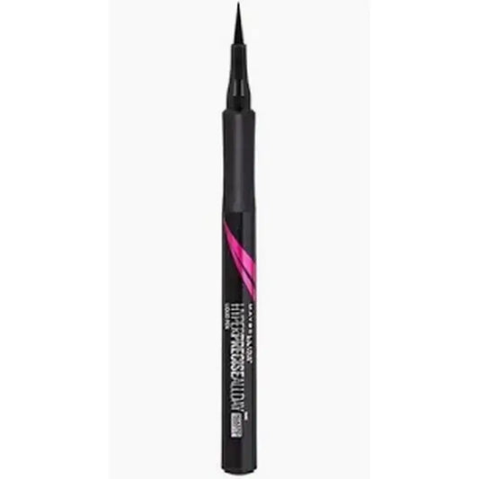 Maybelline New York Hyper Precise wasserfester Eyeliner mit langer Haltbarkeit BLACK