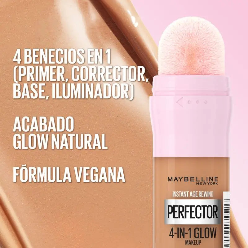 Maybelline New York Instant Perfector Glow 4-In-1, Der Glow, den Sie tragen, wie Sie wollen, Farbton 01 Light