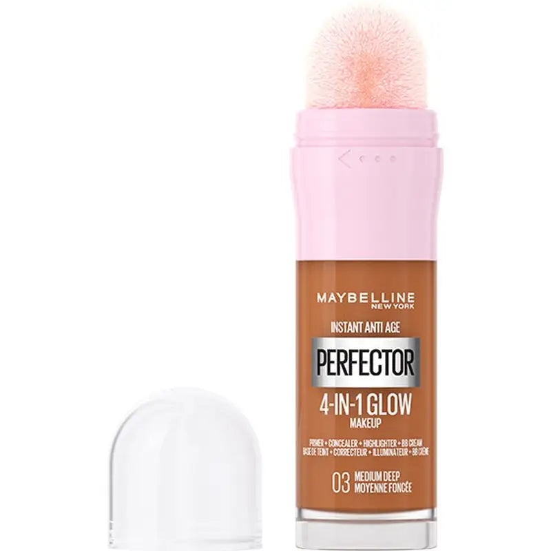 Maybelline New York Instant Perfector Glow 4-In-1, Der Glow, den Sie tragen können, wie Sie wollen, Farbton 03 Medium Deep