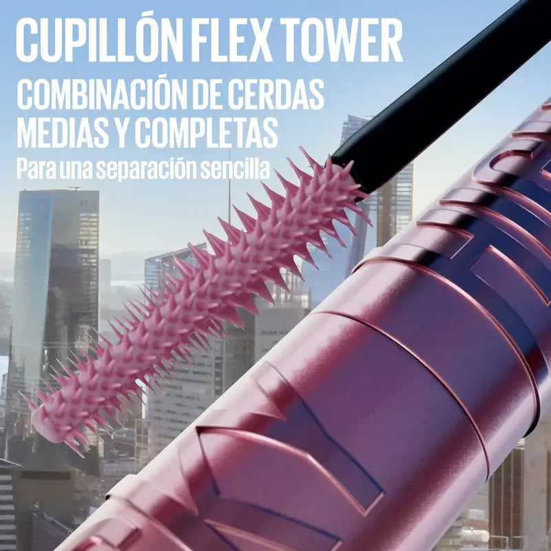 Maybelline New York Lash Sensational, Sky High Wasserfeste Wimperntusche, Marineblau, 1 St.