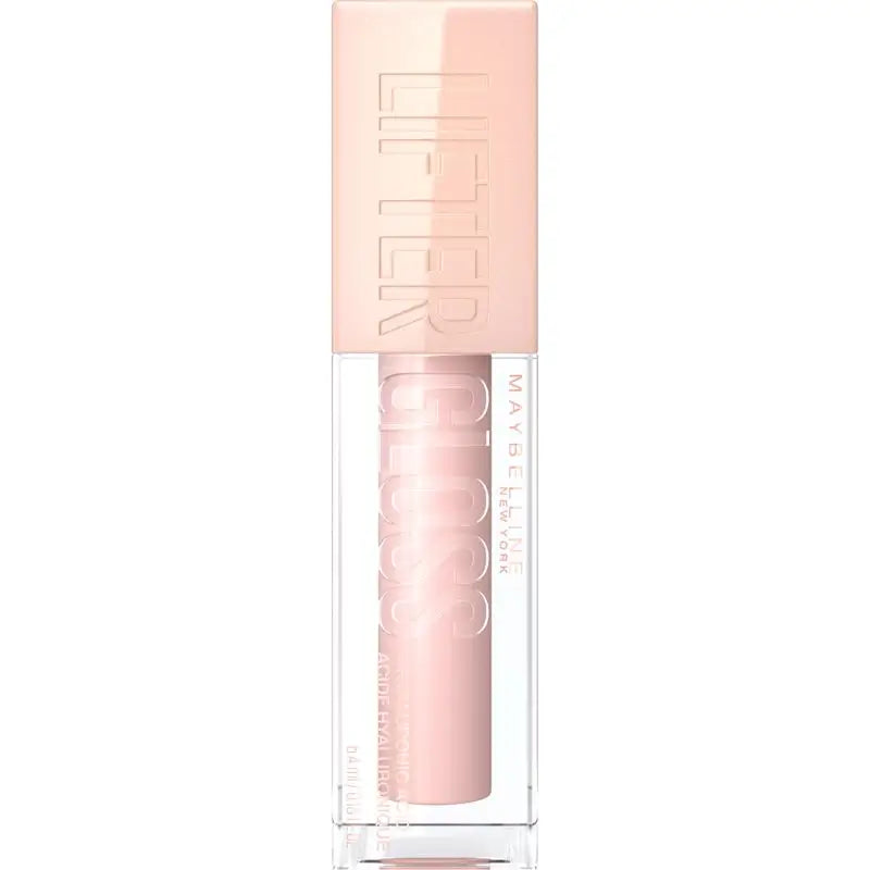 Maybelline New York Lifter Gloss Lipgloss Farbton 02 Ice. Intensive Feuchtigkeitspflege und aufgepolsterte Lippen.