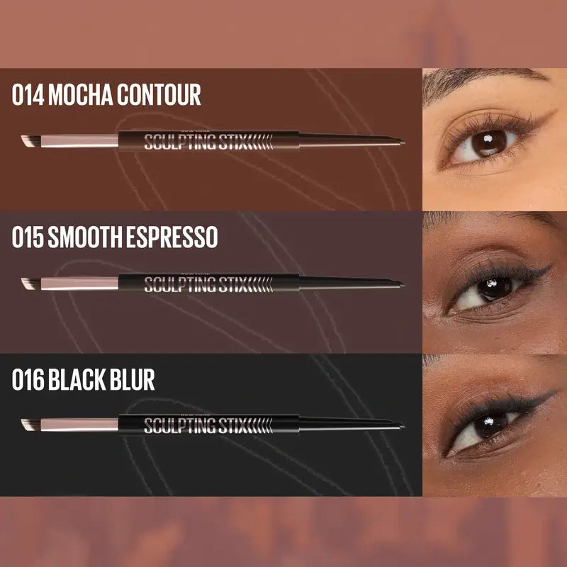 Maybelline New York Sculpting Stix Eyeliner 2 In 1, Mokka Kontur 014, 0,7G
