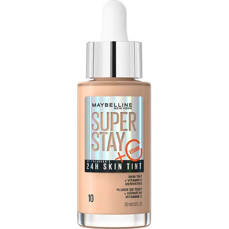 Maybelline New York Super Stay Skin Tint + Vitamin C 24H. Farbton 10